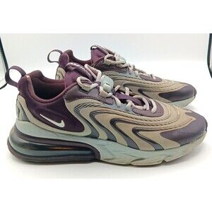 Nike Air Max 270 React Eng Sneakers Wn 10 Burgundy Ash Shoes Athletic Walking